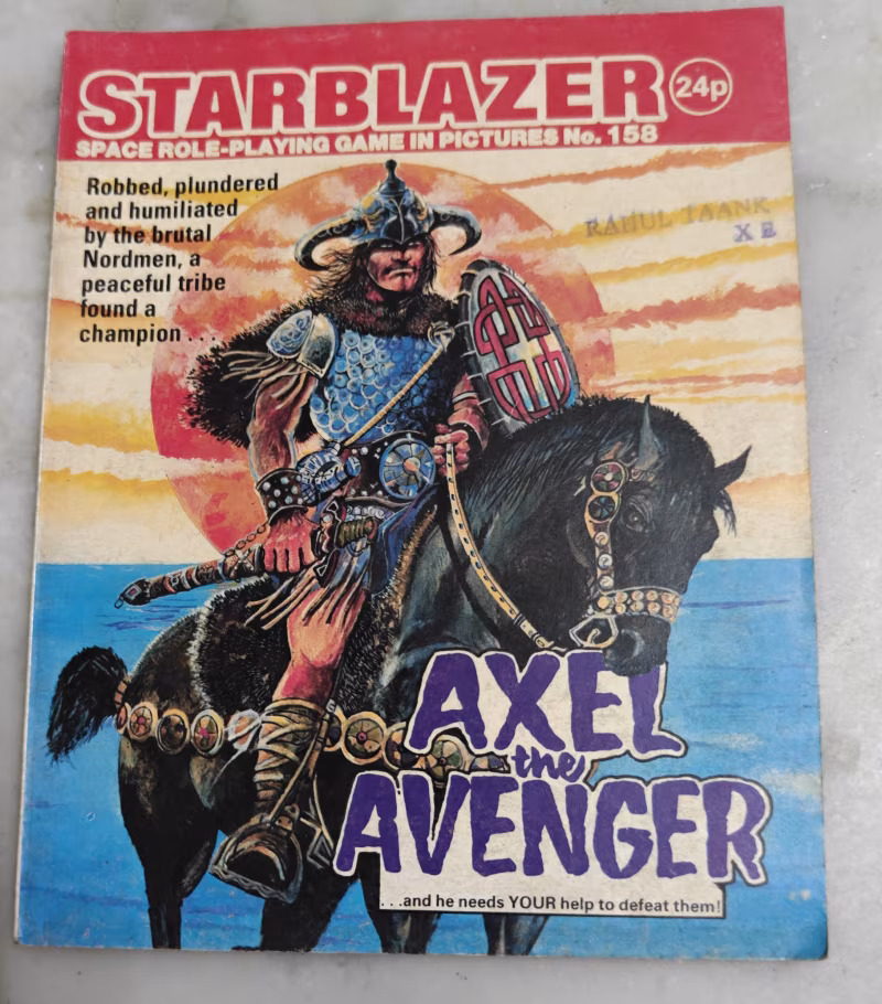 Axel the Avengers - Starblazer - Space role playing Game in Pictures
