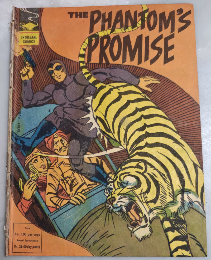 The Phantom's Promise - The Phantom - Indrajal Comics