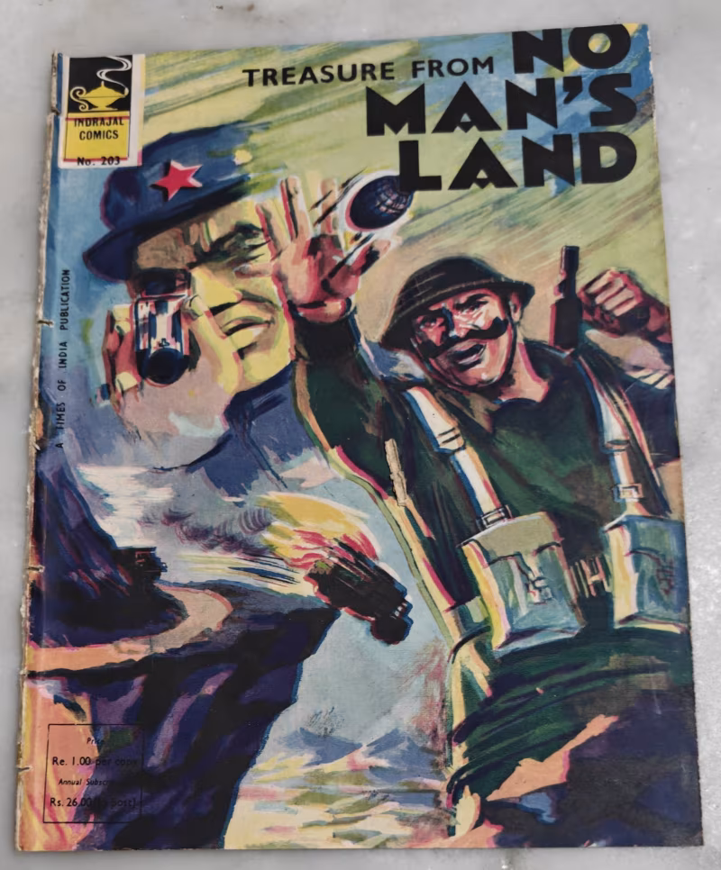 Treasure from No Man's Land - Indrajal Comics