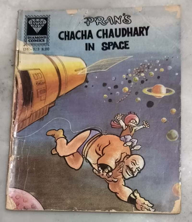 Chacha Chaudhary in space