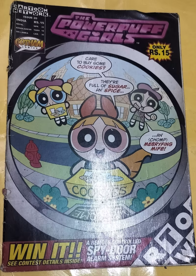 "The Powerpuff Girl" - "Cartoon Network issue no.20"