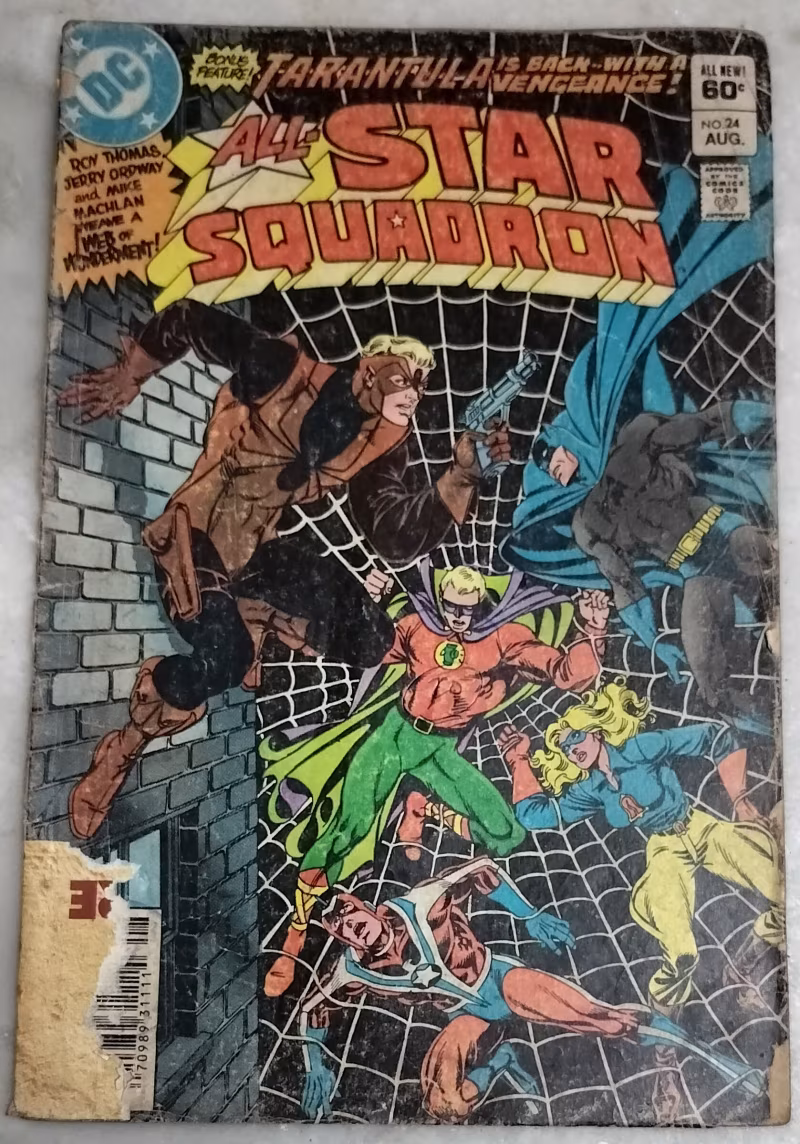 The Man who'll know too much - all star squadron
