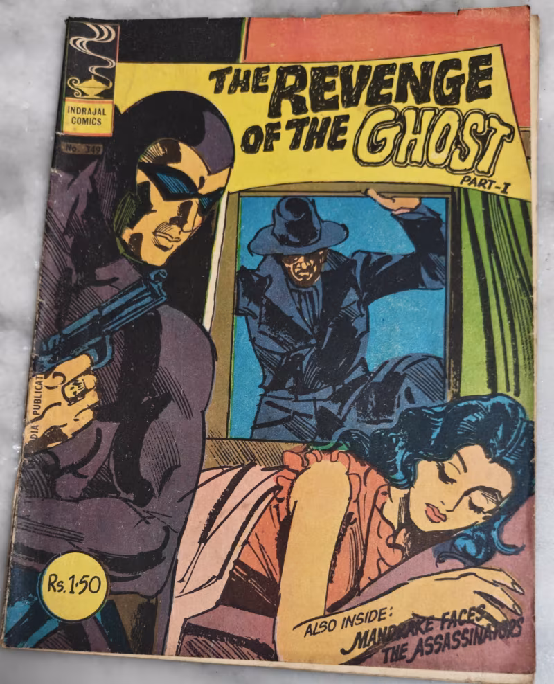 The Revenge of the Ghost - Part 1 -The Phantom - Indrajal Comics