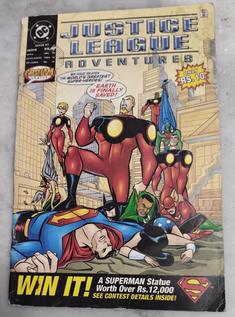 Justice league in the lost star - DC Comics