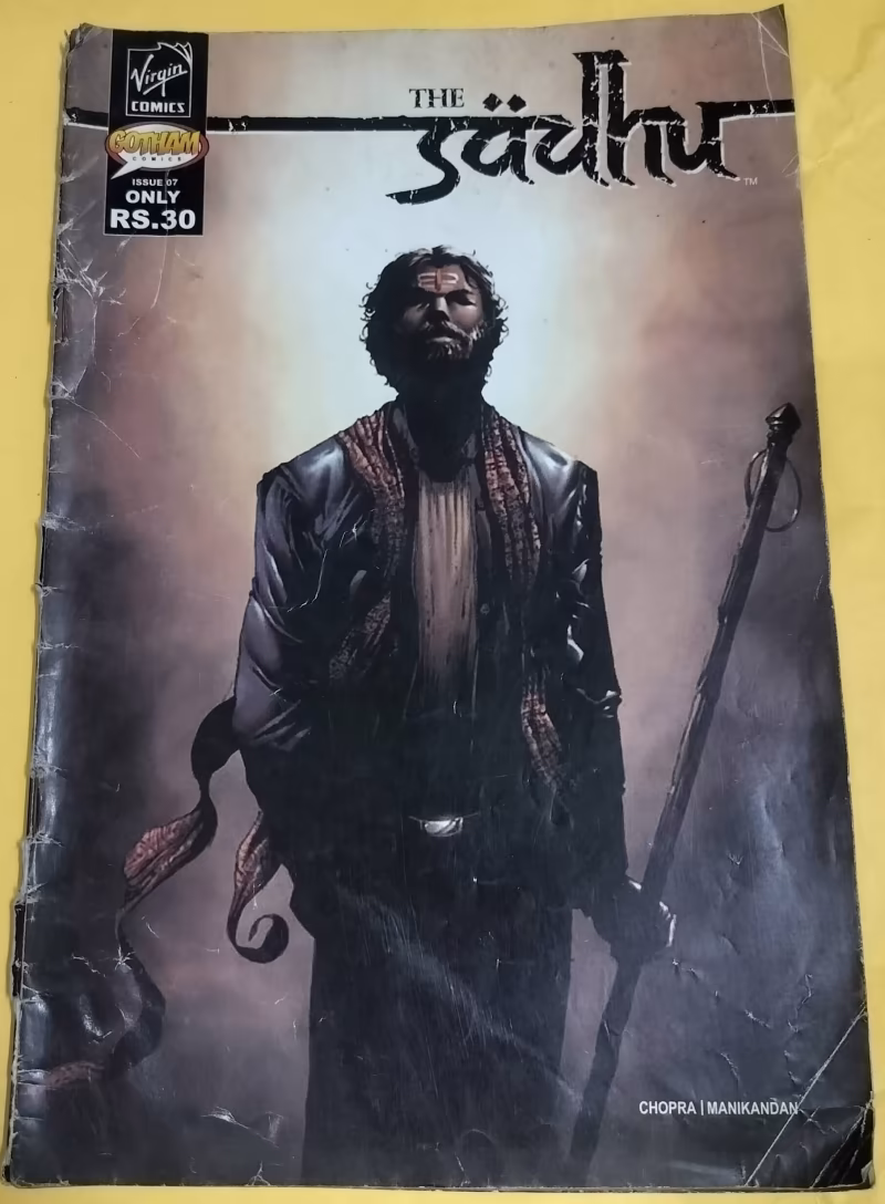 The Sadhu - "old virgin comics"