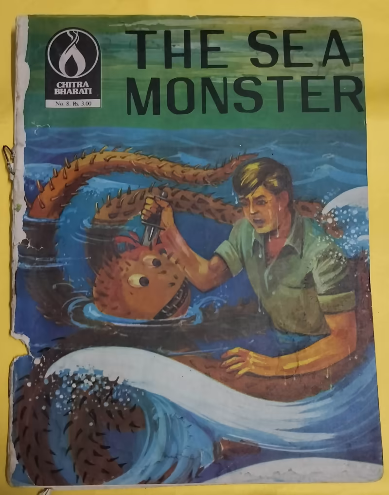 The Sea Monster - "Chitra Bharati Comics"