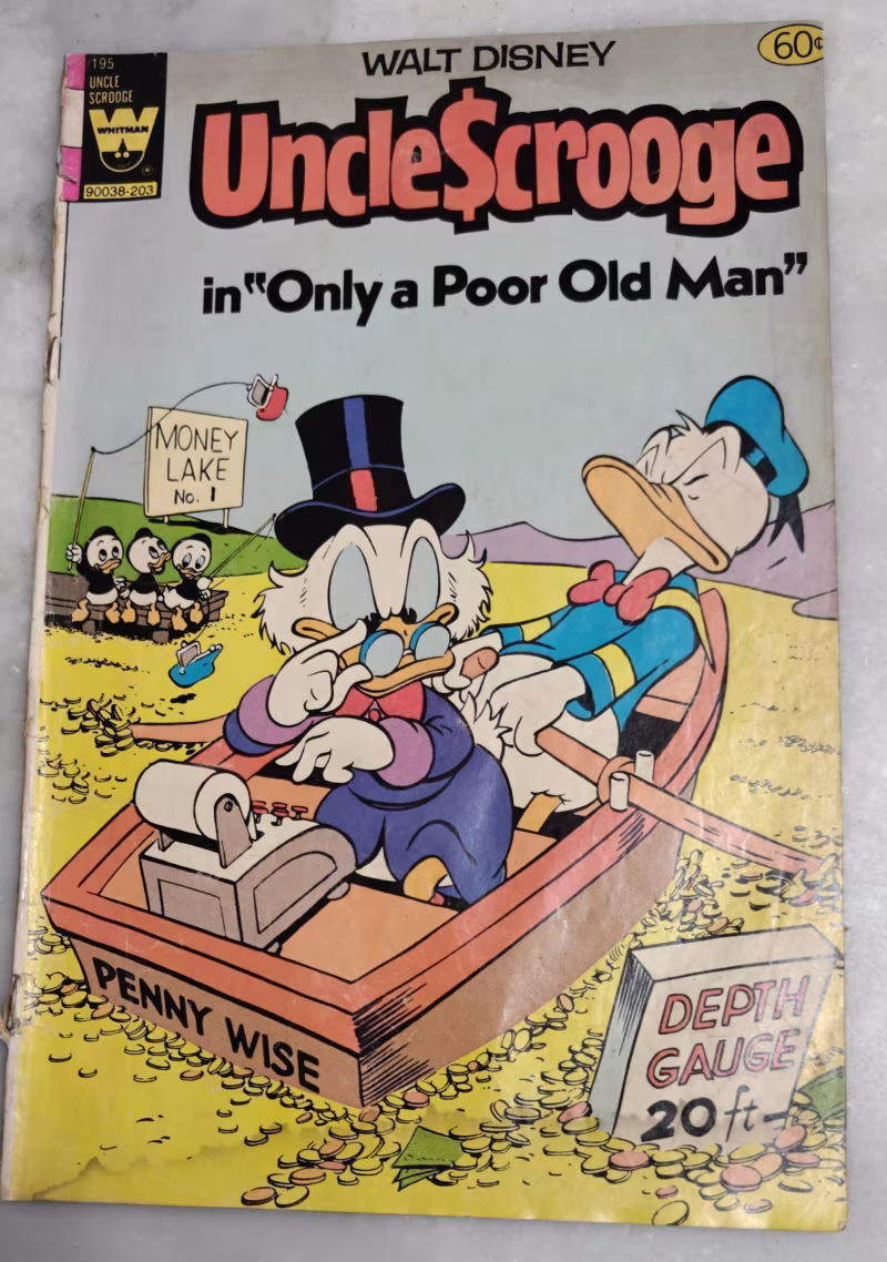 Uncle Scrooge in "Only a Poor Old Man"