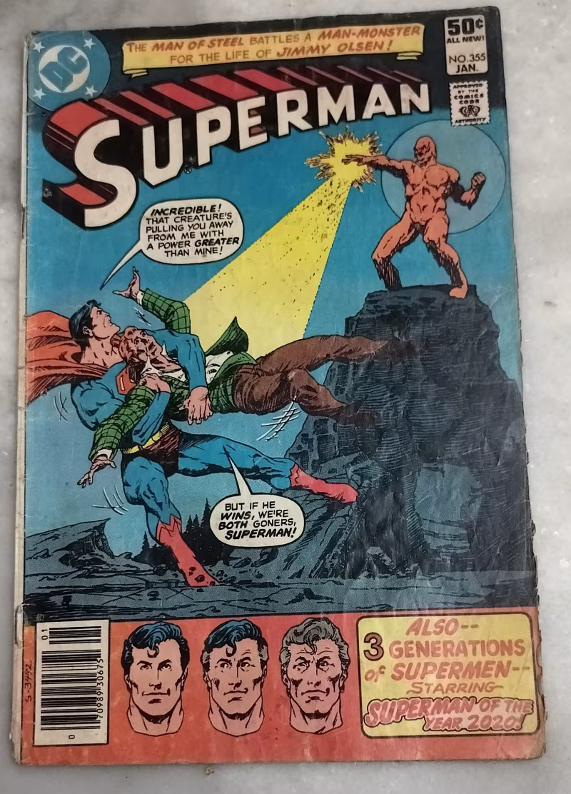 Momentus the Master of the Moon - Superman