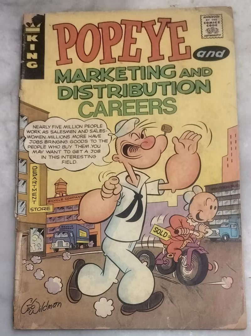 Popeye and Marketing and Distribution Careers