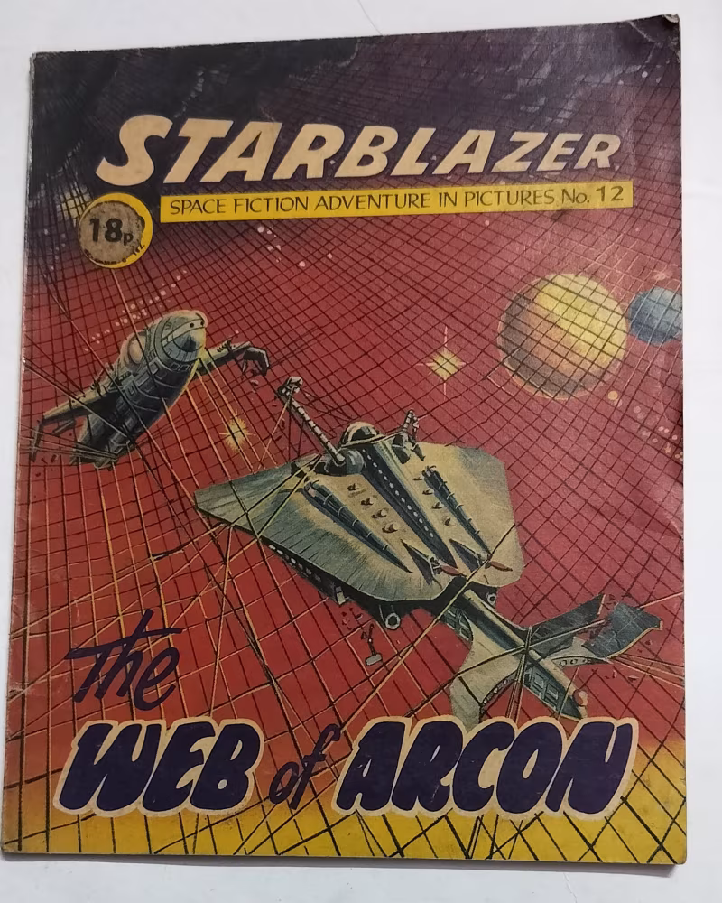 The Web Of Arcon - starblazer space fiction adventure in pictures