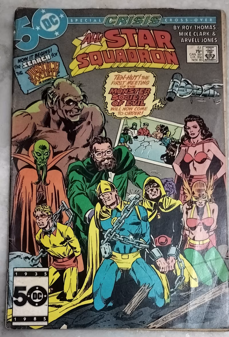 Monster Society of Evil - all star squadron