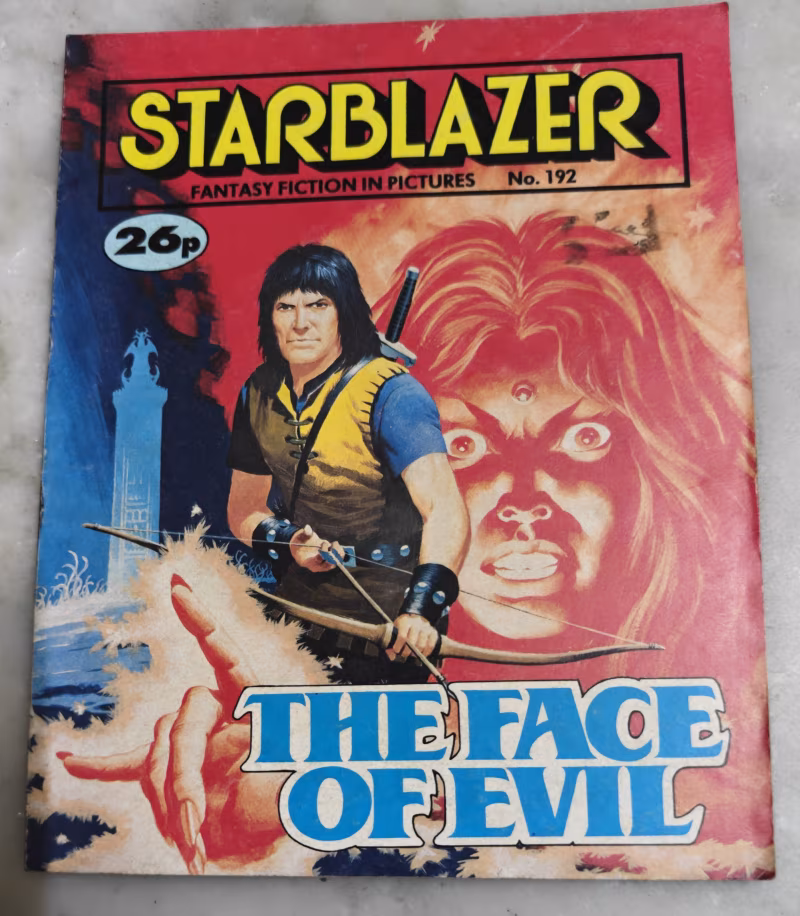 The Face of Evil - Starblazer - Starblazer -Fantasy Fiction in Pictures