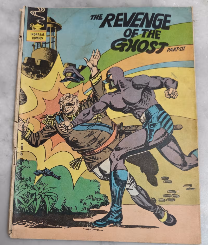 The Revenge of the Ghost -  Part 3 - The Phantom - Indrajal Comics