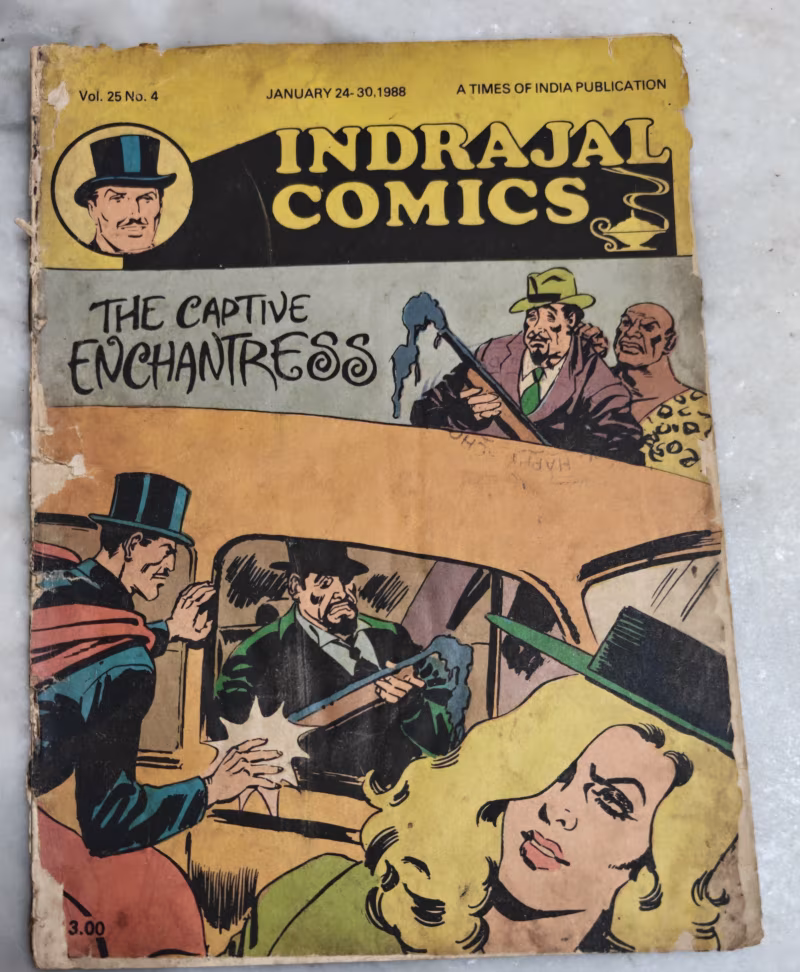 The Captive Enchantress - Mandrake - Indrajal comics