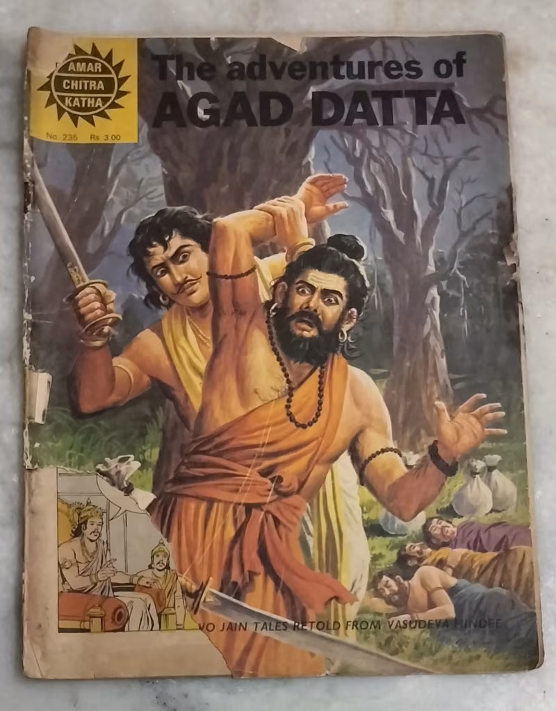 The adventures of Agad Datta - old Amar Chitra Katha