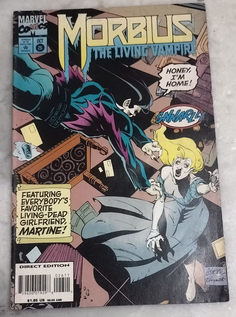 Silence of the Gargoyles - Morbius The Living Vampire