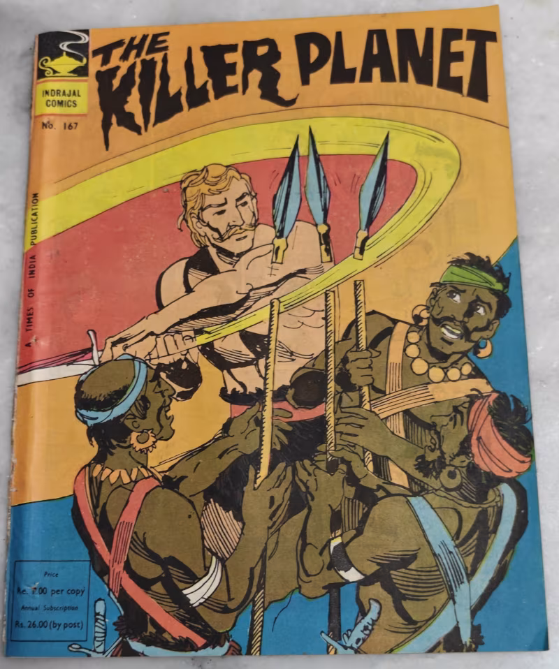 The Killer Planet - Indrajal Comics