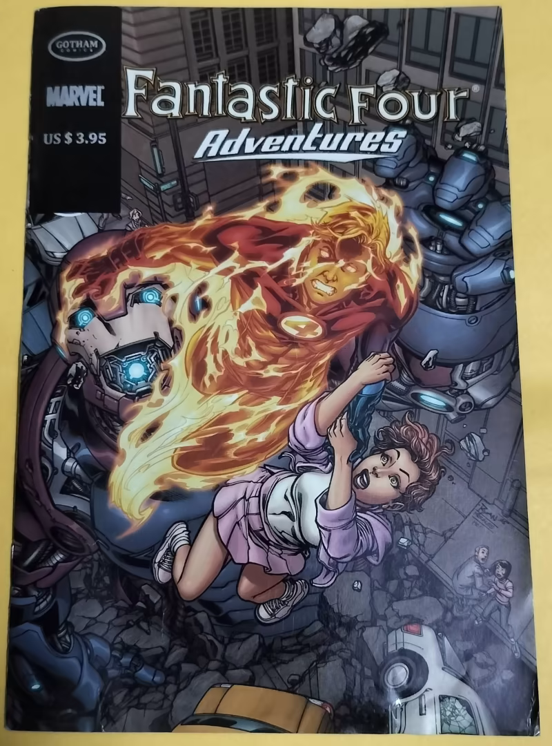 His Latest Flame - "fantastic four adventures" - issue no 4 " - "gotham comics"