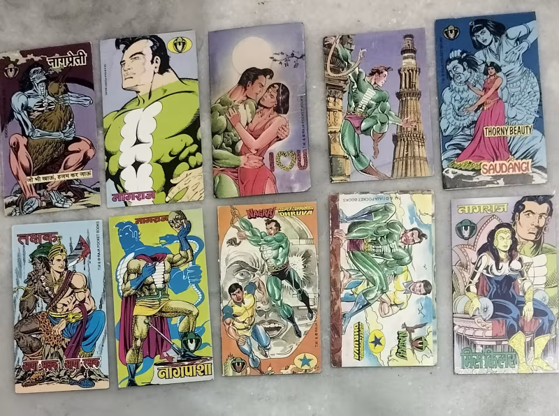 Vinash - Nagraj & Super Commando Dhruv Trading Cards - Collection - Raj comics