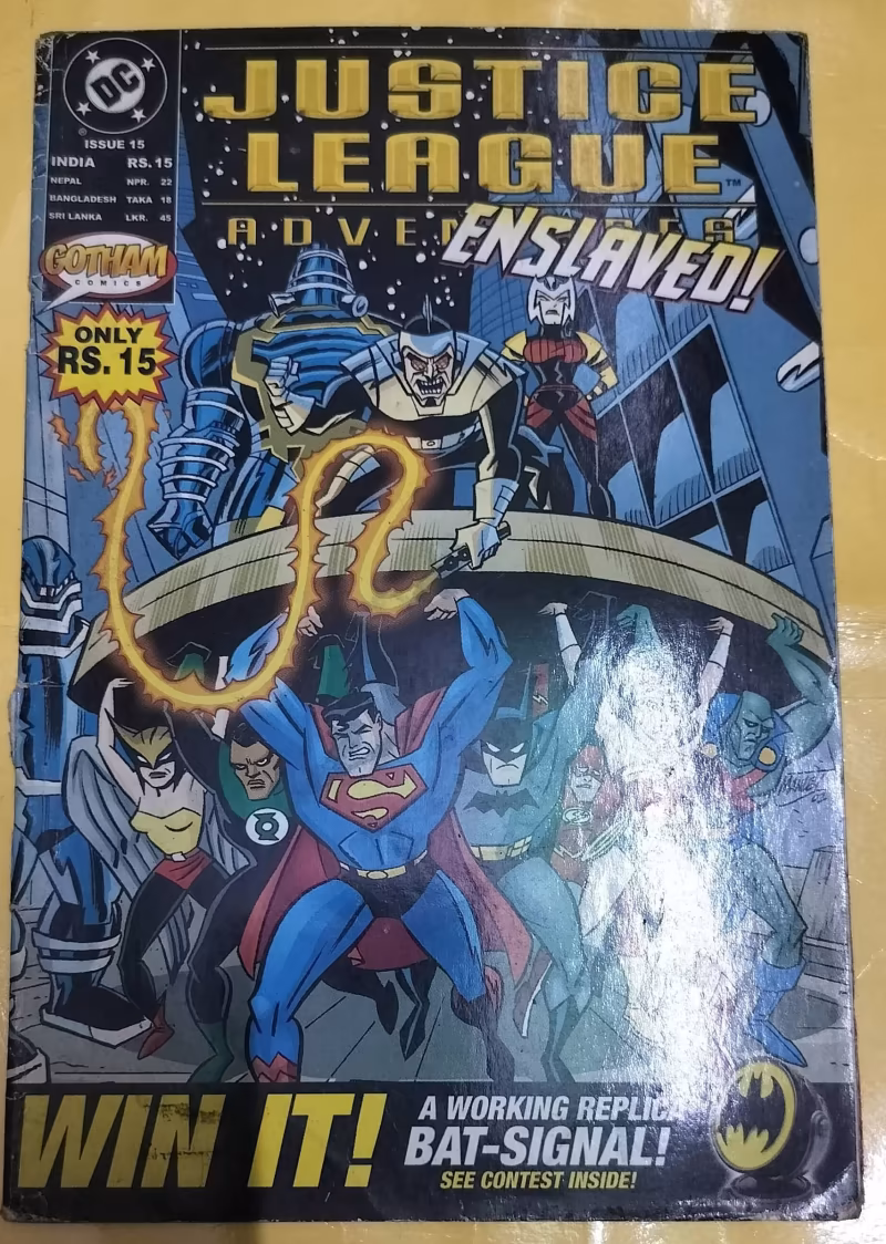 "Enslaved" -"Justice League Adventures" -"issue no.13"