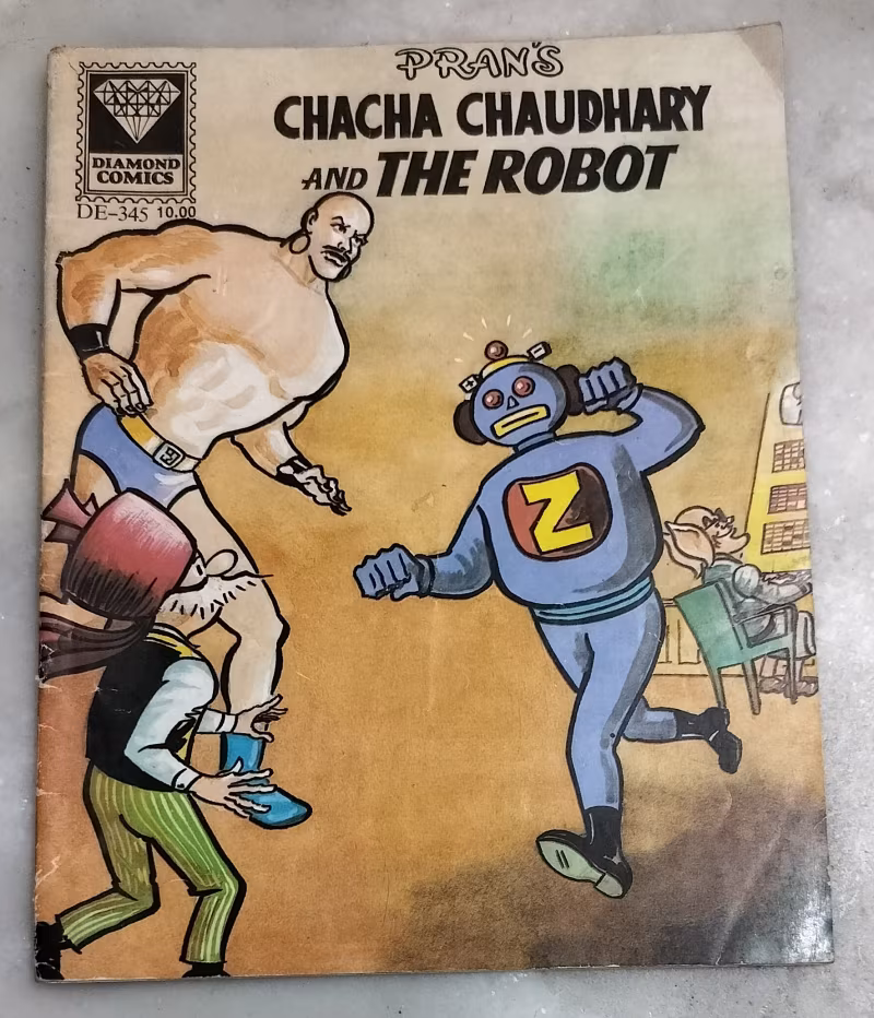 Chacha Chaudhari and the robot