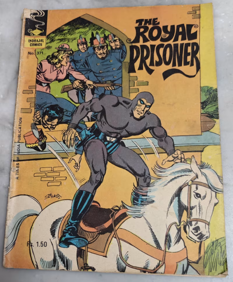 The Royal Prisoner - The Phantom - Indrajal Comics