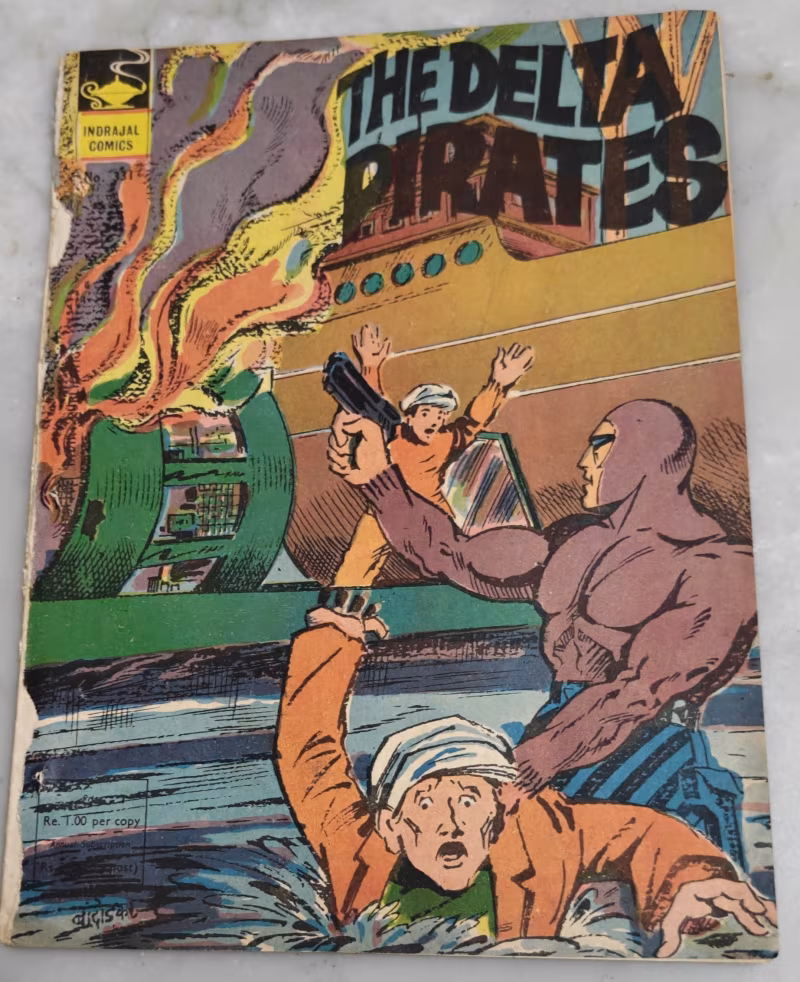 The Delta Pirates - The Phantom - Indrajal Comics