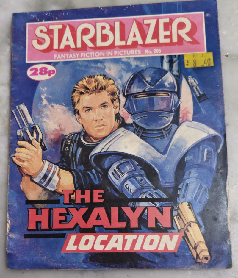 The Hexalyn Location - Starblazer - Fantasy fiction in Pictures