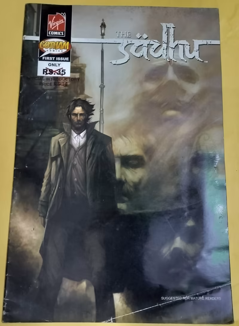 The Sadhu - "old virgin comics" - "first edition"