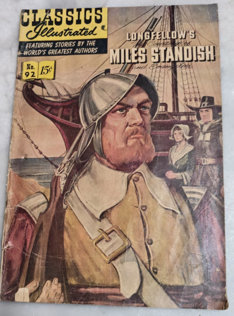 Longfellow's Miles Standish - Classics illustrated
