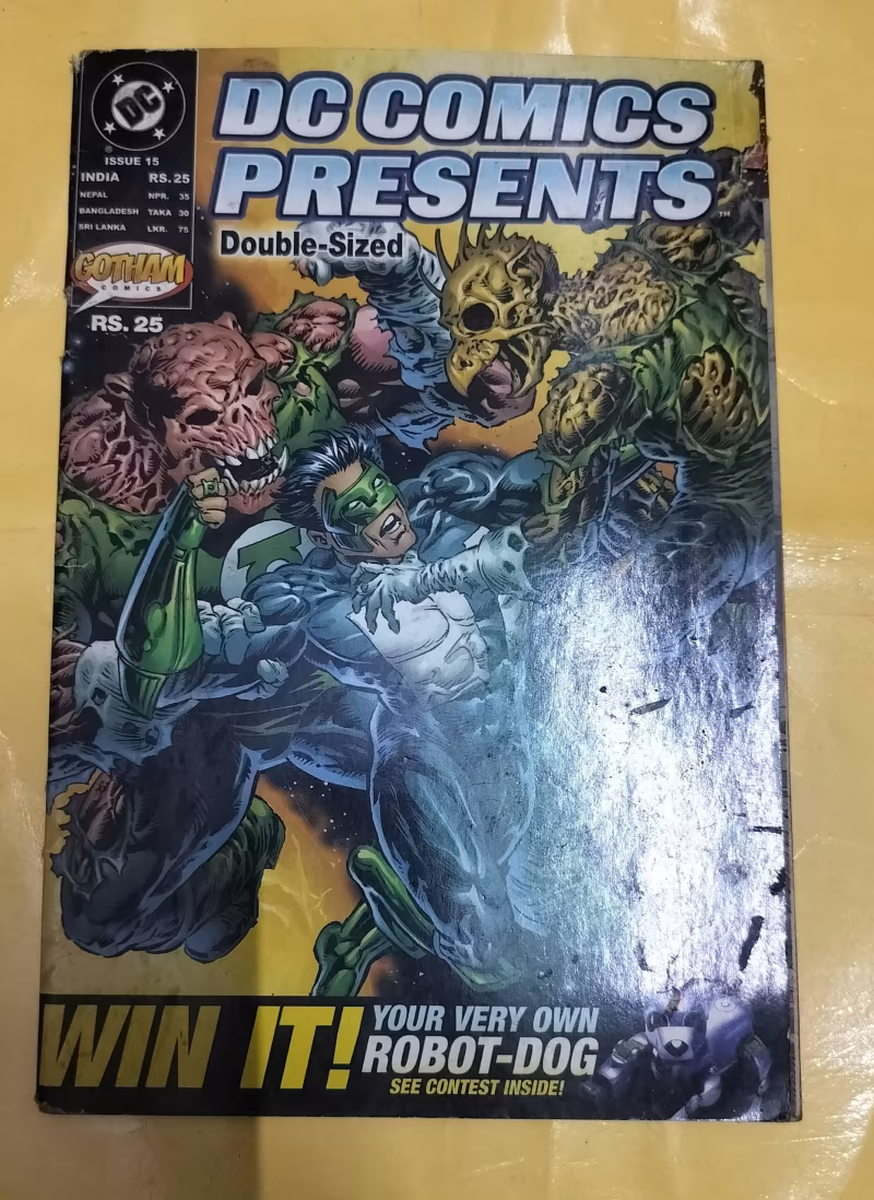 "Ghosts" - "Green Lantern" - "issue no.15"
