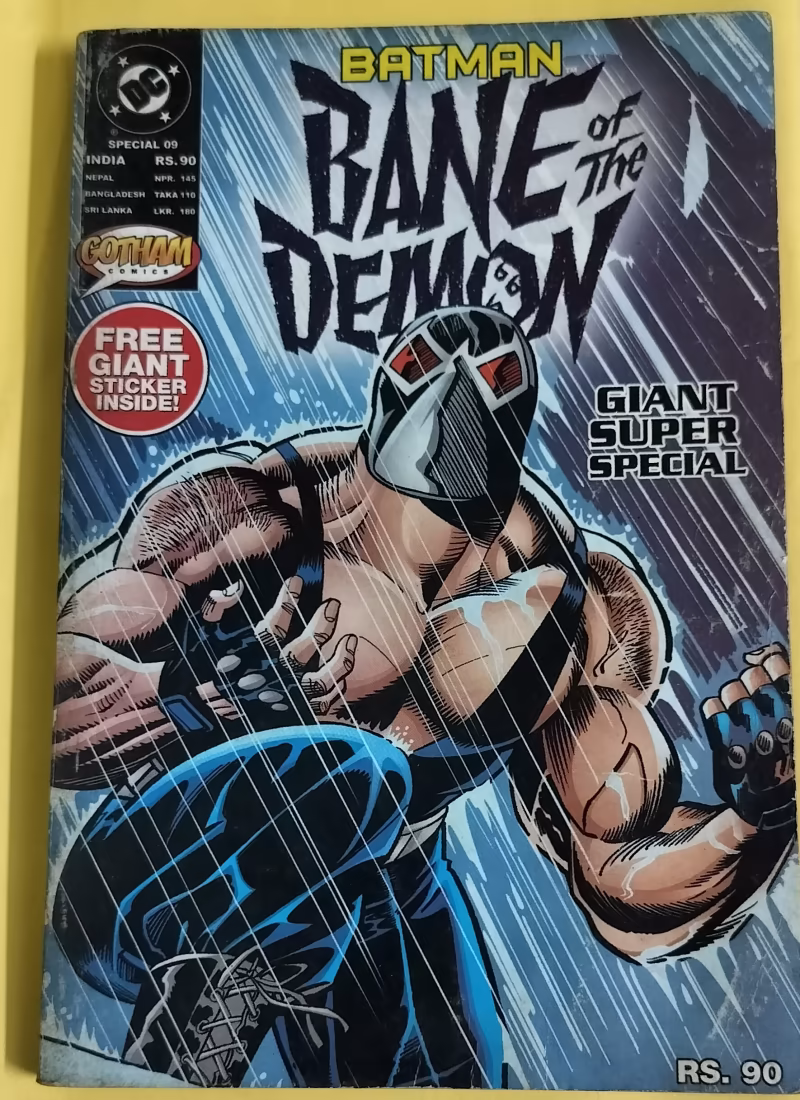 Bane  of the demon - Batman- GSS- Serial No.9