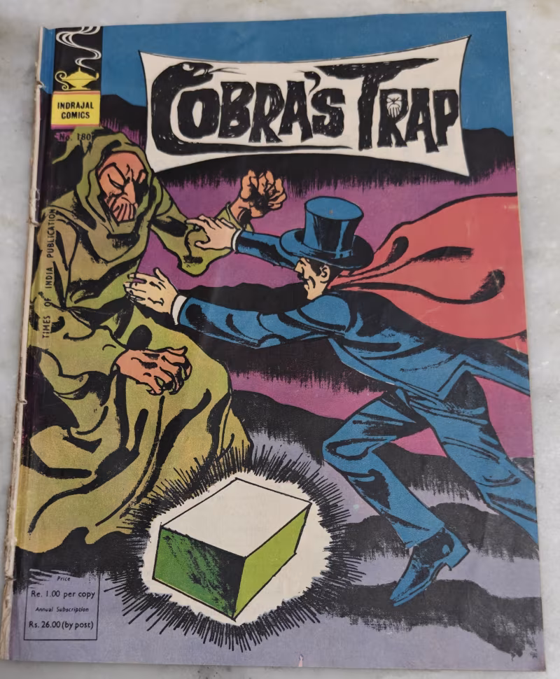 Cobra's Trap - Mandrake - Indrajal Comics