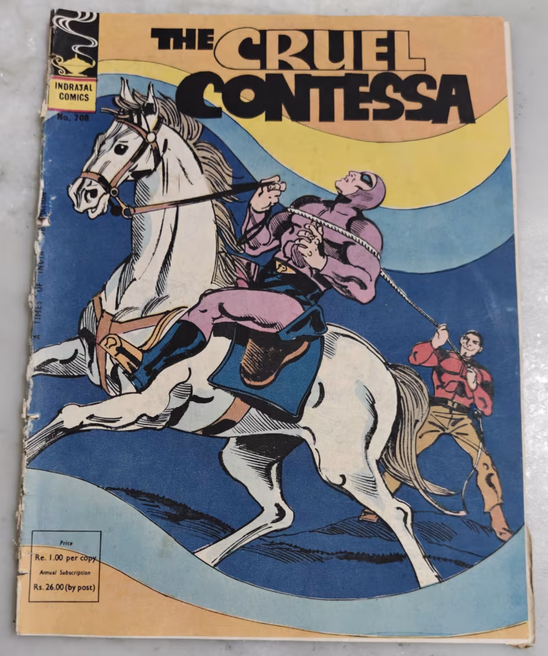 The Cruel Contessa - The Phantom - Indrajal comics