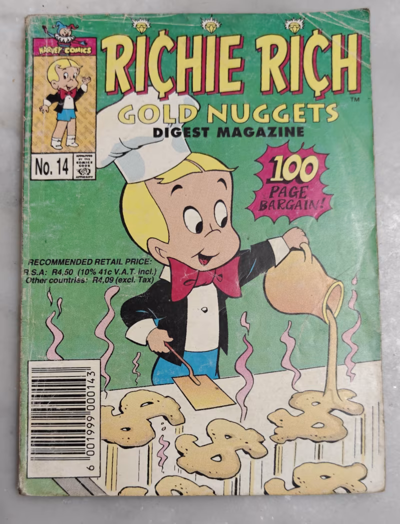 Richie Rich Digest Magazine - Gold Nugget