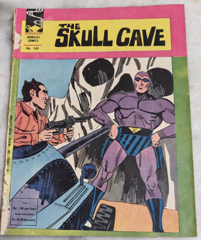 The Skull Cave - The Phantom - Indrajal Comics