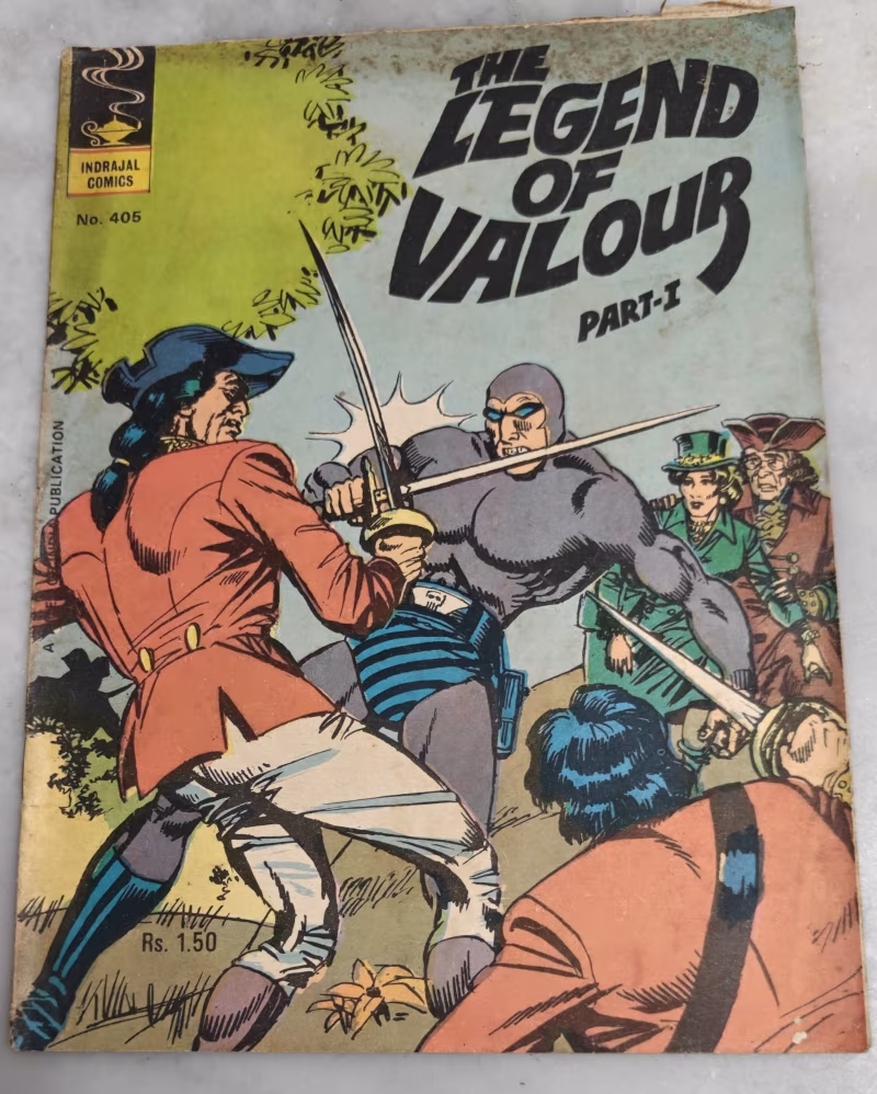 The Legend of Valour - Part 1 - The Phantom -- Indrajal Comics