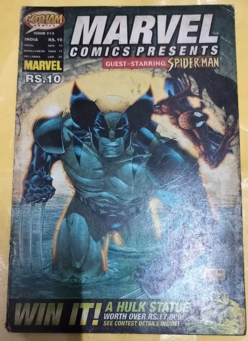 "Right Underneath it" -Wolverine" - "issue no.13