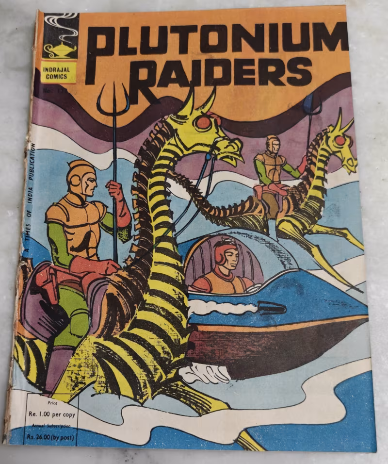 Plutonium Raiders - Indrajal Comics