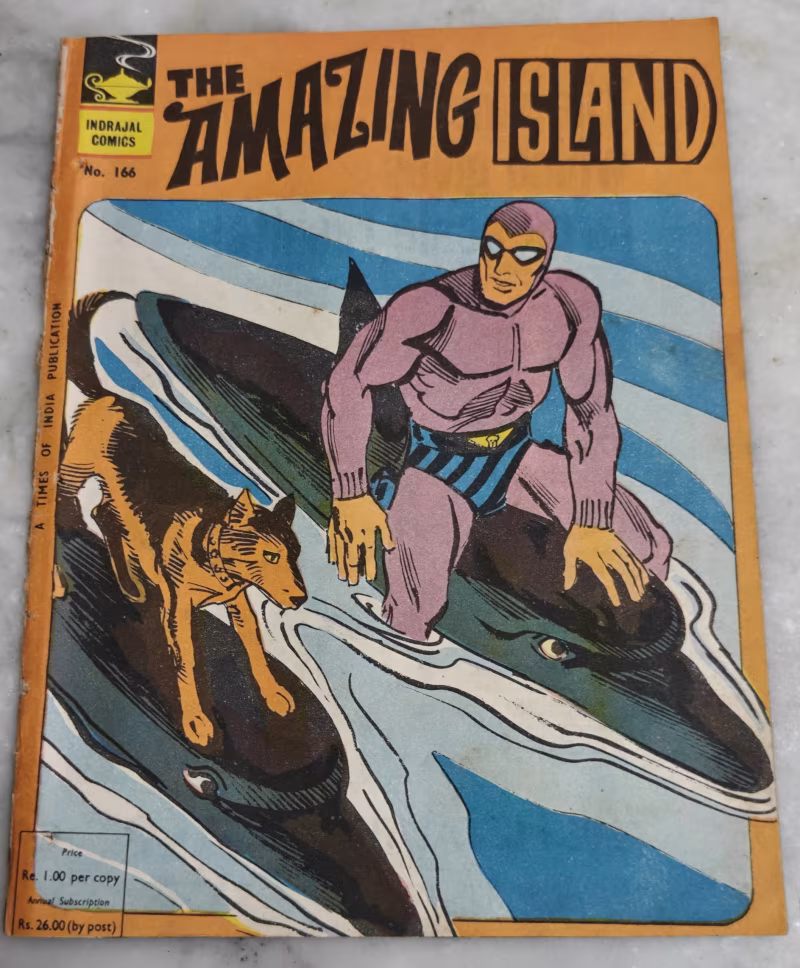 The Amazing Islands - The Phantom - Indrajal Comics