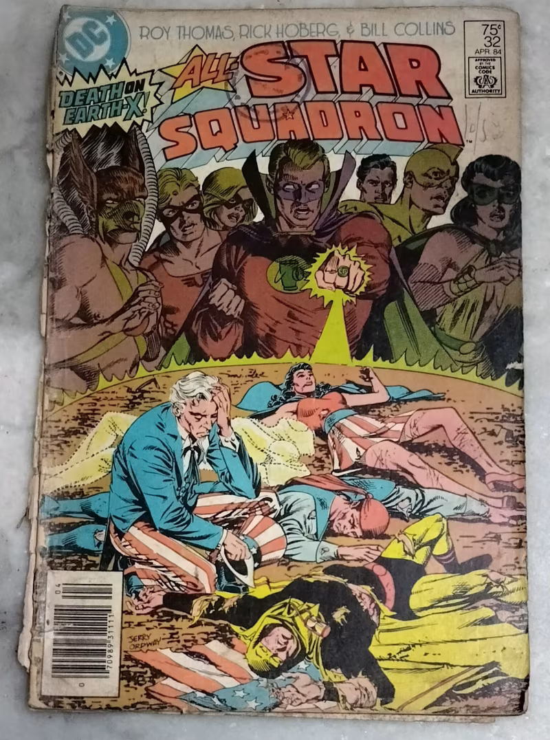 Crisis on Earth - X - the Prequel - all stars squadron