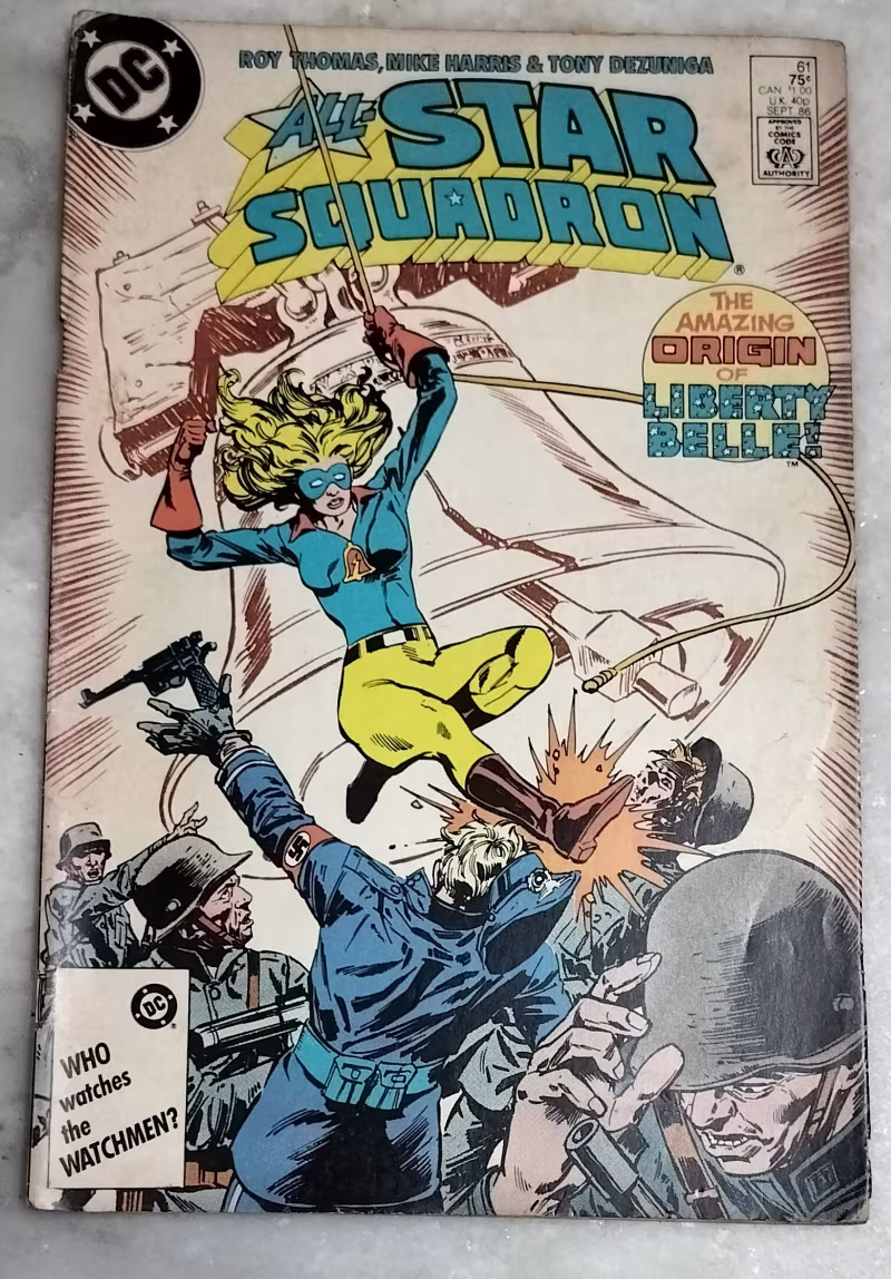 The origin of the liberty belle - All Star squadron