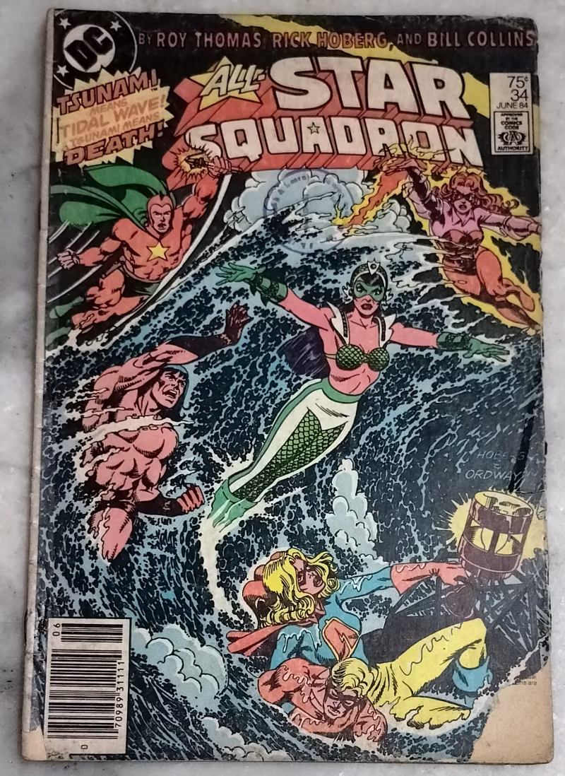 The Wrath of Tsunami - all star squadron