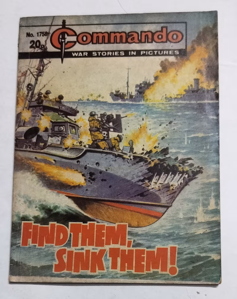 Find them sink them - Commando war story in pictures