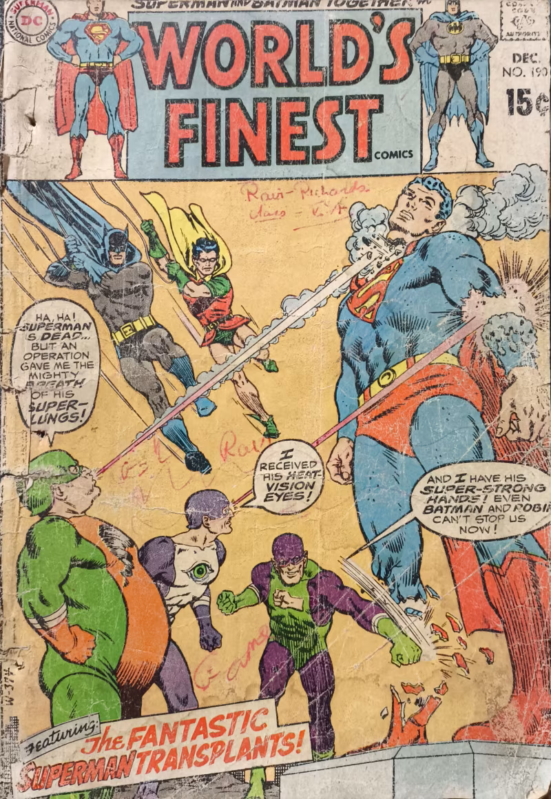 World's finest, Superman and Batman
