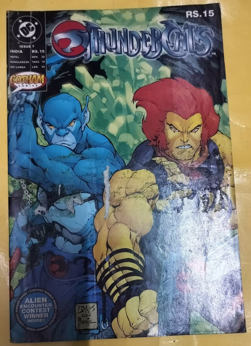 "Thunder Cats" - "issue no.07"