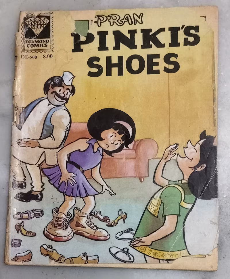 Pinki's shoes