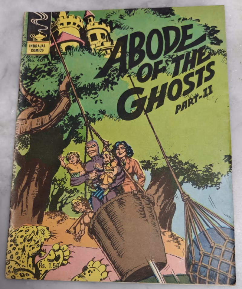 Abode of the Ghosts -  Part 2 -The Phantom - Indrajal Comics