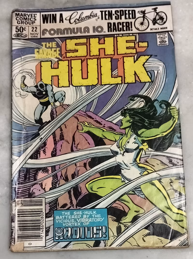 Bad Vibes - The Savage She-Hulk - old Marvel Comics
