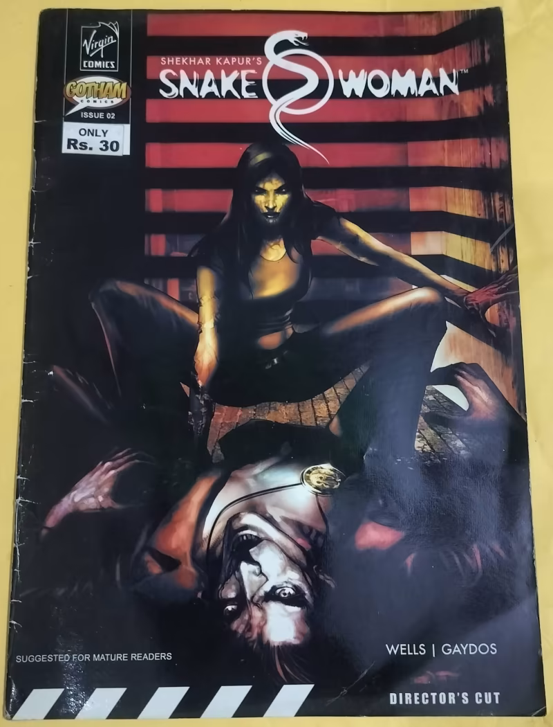 Snake Woman - "Shekhar Kapur" - "virgin comics"